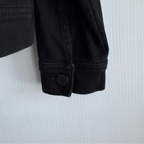 Liverpool Power Flex black Denim Jacket size extra small soft stretchy material - Picture 7 of 8